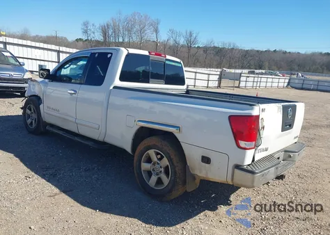 2006 Nissan Titan Se из США, поврежденный, VIN 1N6BA06A86N529114